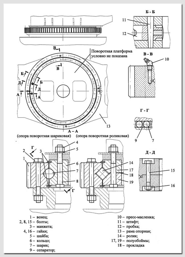 Поворотный круг башенного крана. Поворотный механизм для крана КС 35715. Гидромотор поворотный механизм крана КС-55733. Кс35715 поворотный Гидрошарнир кольца размер. Опорно-поворотное устройство автокрана чертеж.
